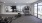 a room with a large mirror and exercise equipment
